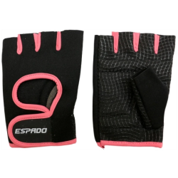 Перчатки для фитнеса Espado ESD001 чёрн-роз
